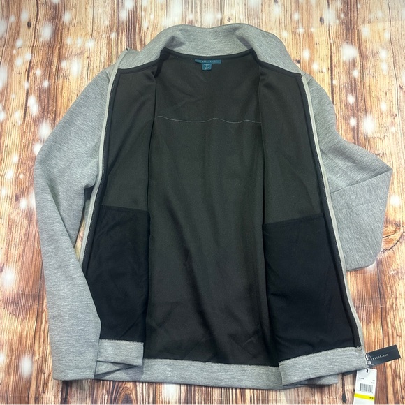 NWT Perry Ellis Full Zip Sweatshirt Men’s Size Medium - Picture 8 of 14